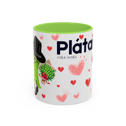 Valentines Day Limited Edition: Plátanos Over Roses Design – Perfect for Valentine's Day and Gift Giving