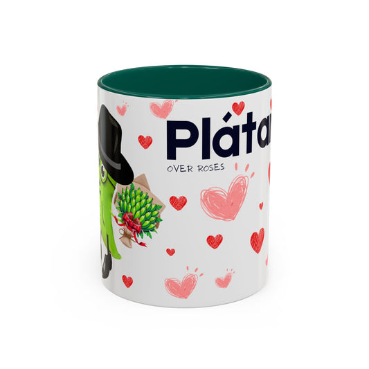 Valentines Day Limited Edition: Plátanos Over Roses Design – Perfect for Valentine's Day and Gift Giving