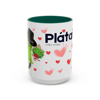 Valentines Day Limited Edition: Plátanos Over Roses Design – Perfect for Valentine's Day and Gift Giving