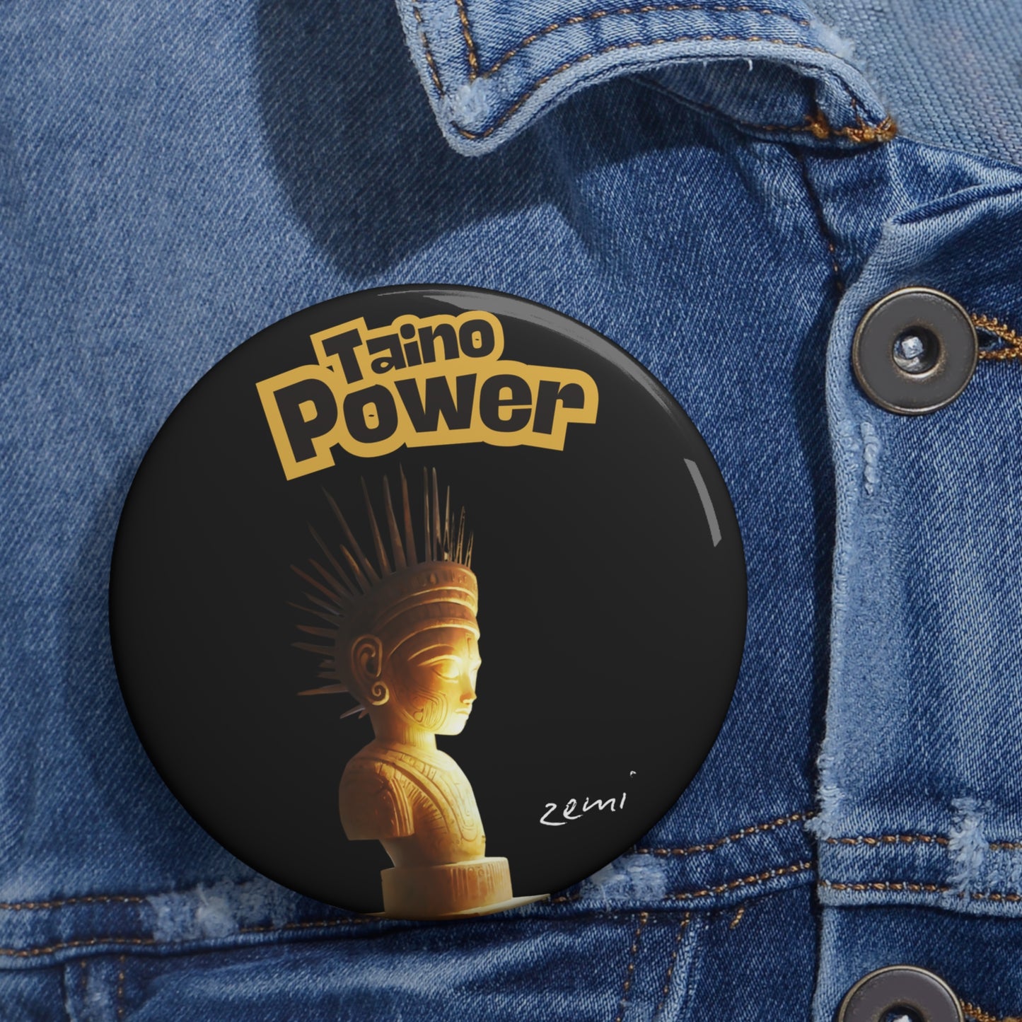 Taíno Power Pin – Zemí Enchanted Object from Beauty and the Galipote